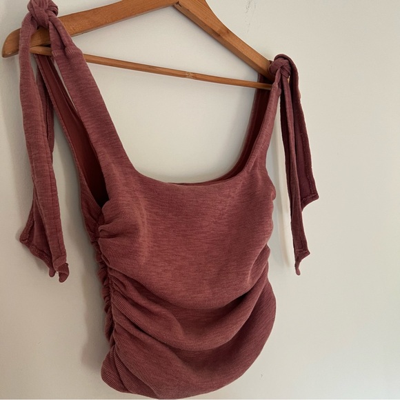 Free People The Boulevard Tie Strap Tank Top Size XS - Picture 4 of 13